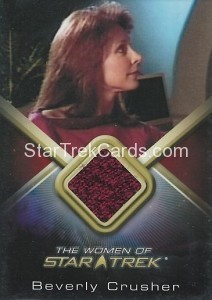 The Women of Star Trek Trading Card WCC4 Red Black