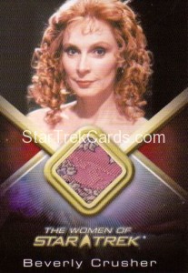 The Women of Star Trek Trading Card WCC5 Pattern