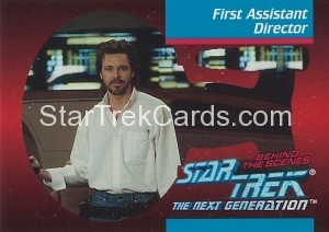 Star Trek The Next Generation Behind The Scenes Trading Card BTS15