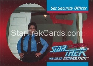 Star Trek The Next Generation Behind The Scenes Trading Card BTS16