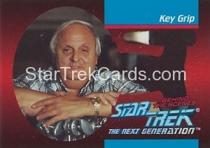 Star Trek The Next Generation Behind The Scenes Trading Card BTS2