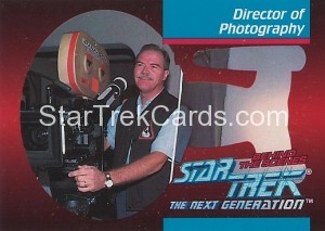 Star Trek The Next Generation Behind The Scenes Trading Card BTS20