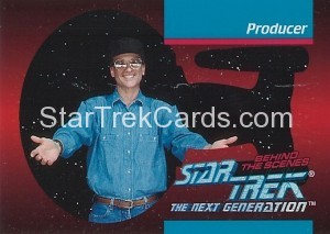Star Trek The Next Generation Behind The Scenes Trading Card BTS21