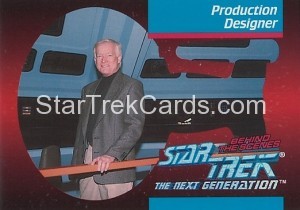 Star Trek The Next Generation Behind The Scenes Trading Card BTS23