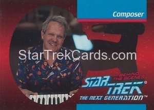 Star Trek The Next Generation Behind The Scenes Trading Card BTS25