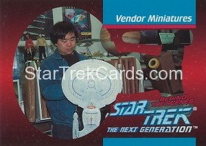 Star Trek The Next Generation Behind The Scenes Trading Card BTS26