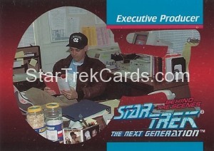 Star Trek The Next Generation Behind The Scenes Trading Card BTS28