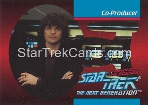 Star Trek The Next Generation Behind The Scenes Trading Card BTS3