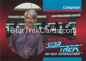Star Trek The Next Generation Behind The Scenes Trading Card BTS33