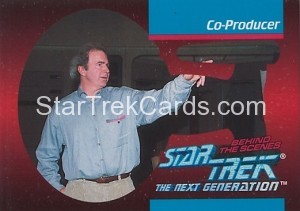 Star Trek The Next Generation Behind The Scenes Trading Card BTS34