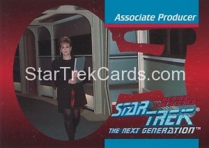 Star Trek The Next Generation Behind The Scenes Trading Card BTS35