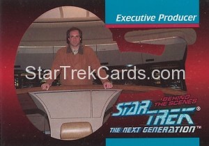 Star Trek The Next Generation Behind The Scenes Trading Card BTS37