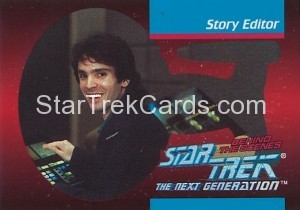Star Trek The Next Generation Behind The Scenes Trading Card BTS7