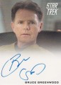 Star Trek Movie Trading Card Autograph Bruce Greenwood