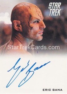 Star Trek Movie Trading Card Autograph Eric Bana