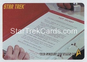 Star Trek The Original Series 40th Anniversary Trading Card 84