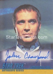 Star Trek The Original Series 40th Anniversary Trading Card A116