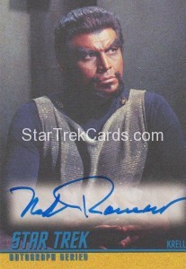 Star Trek The Original Series 40th Anniversary Trading Card A117