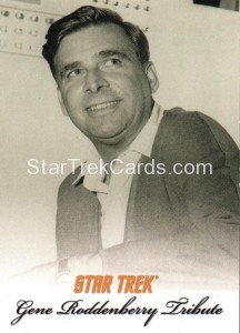 Star Trek The Original Series 40th Anniversary Trading Card Autograph Eugene Roddenberry