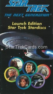 Star Trek The Next Generation Stardiscs Insert Front