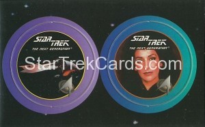 Star Trek The Next Generation Stardiscs Trading Card 11