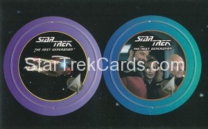 Star Trek The Next Generation Stardiscs Trading Card 12