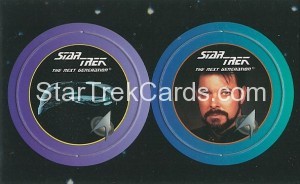 Star Trek The Next Generation Stardiscs Trading Card 14