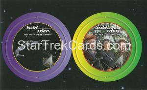 Star Trek The Next Generation Stardiscs Trading Card 15