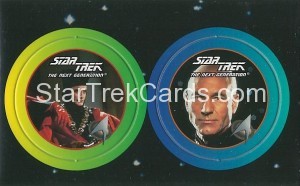 Star Trek The Next Generation Stardiscs Trading Card 17