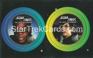 Star Trek The Next Generation Stardiscs Trading Card 18