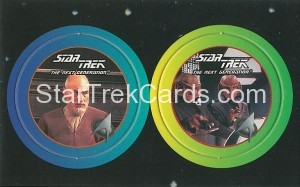 Star Trek The Next Generation Stardiscs Trading Card 20