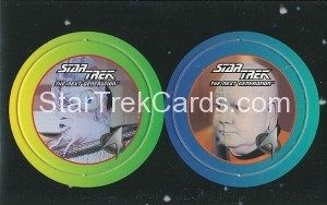 Star Trek The Next Generation Stardiscs Trading Card 21