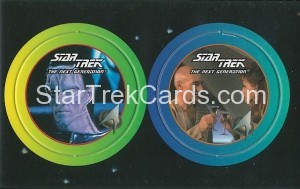 Star Trek The Next Generation Stardiscs Trading Card 22