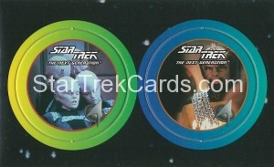 Star Trek The Next Generation Stardiscs Trading Card 23