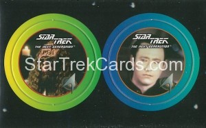 Star Trek The Next Generation Stardiscs Trading Card 24