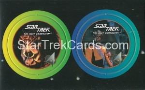 Star Trek The Next Generation Stardiscs Trading Card 27