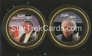 Star Trek The Next Generation Stardiscs Trading Card 30