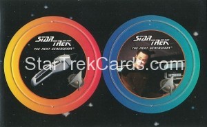 Star Trek The Next Generation Stardiscs Trading Card 5