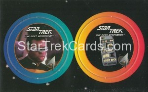 Star Trek The Next Generation Stardiscs Trading Card 6