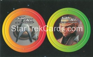 Star Trek The Next Generation Stardiscs Trading Card 7