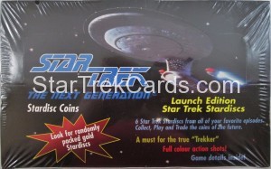 Star Trek The Next Generation Stardiscs Trading Card Box Top