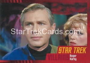 Star Trek The Original Series Heroes and Villains Trading Card 22