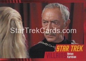 Star Trek The Original Series Heroes and Villains Trading Card 27