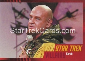 Star Trek The Original Series Heroes and Villains Trading Card 44