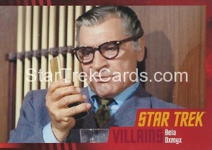Star Trek The Original Series Heroes and Villains Trading Card 65