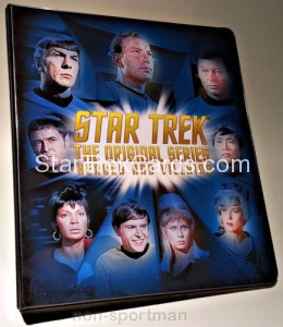 Star Trek The Original Series Heroes and Villains Trading Card Binder
