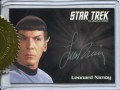 Star Trek The Original Series Heroes and Villains Trading Card Leonard Nimoy Six Case Incentive