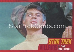 Star Trek The Original Series Heroes and Villains Trading Card Parallel 13