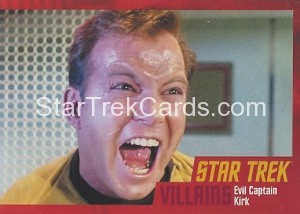 Star Trek The Original Series Heroes and Villains Trading Card Parallel 16