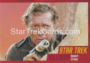 Star Trek The Original Series Heroes and Villains Trading Card Parallel 18